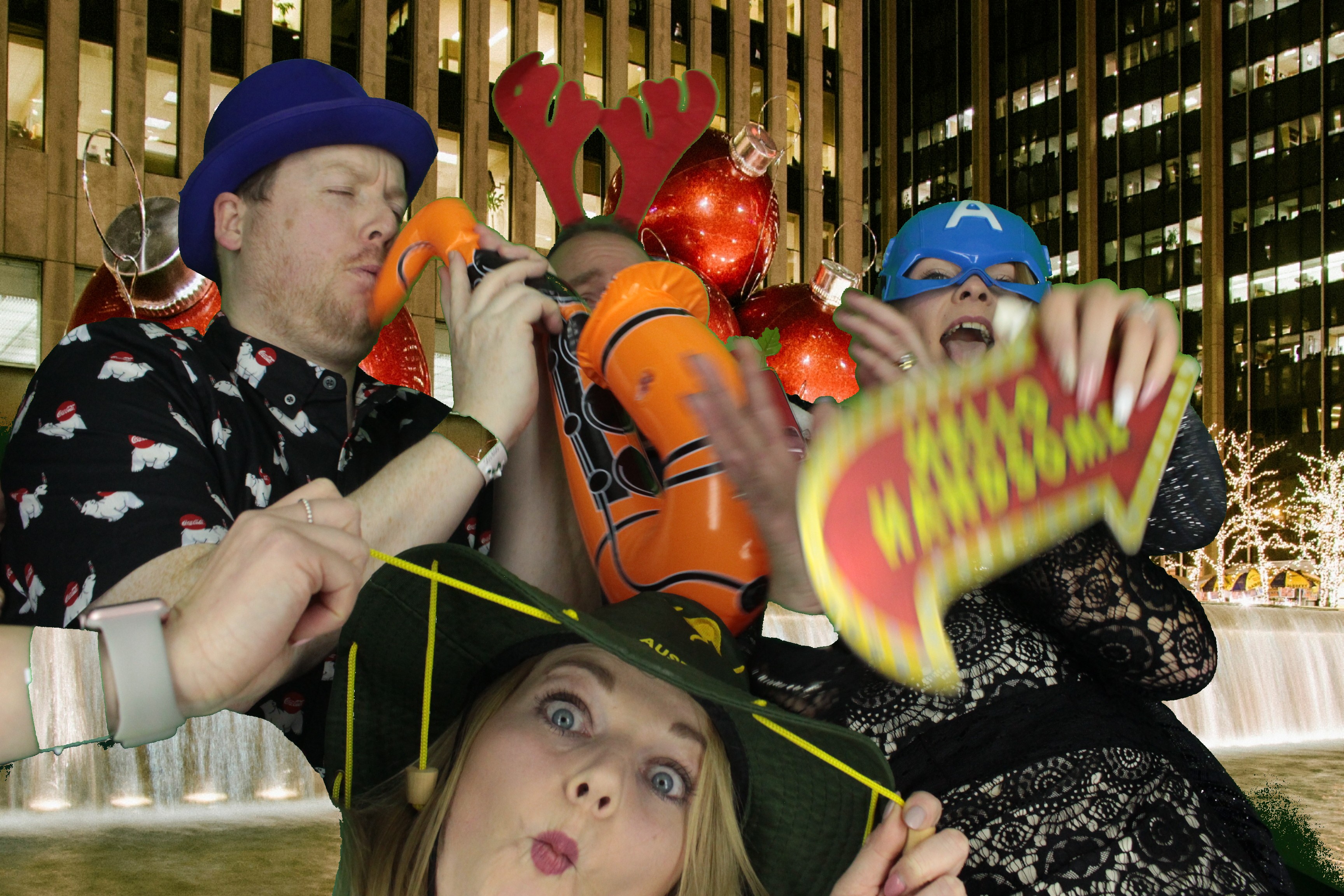 One Line Christmas Party | View more photos from the event at gallery.myphotoboothexperience.co.uk/u/MyPhotoBoothExperienceLtd/One-Line-Christmas-Party